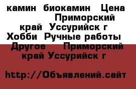 камин  биокамин › Цена ­ 14 000 - Приморский край, Уссурийск г. Хобби. Ручные работы » Другое   . Приморский край,Уссурийск г.